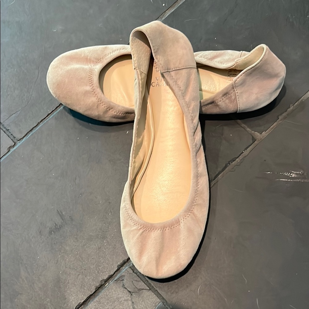 Vince Camuto Suede Ballet Flats
